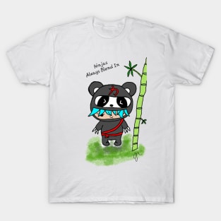 Ninjas Always Blend In T-Shirt